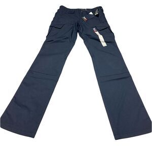 511 Tactical Stryke Pants Womens Dark Navy Ripstop Cargo EMS Size 4 Long NWT